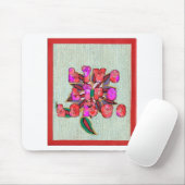 「Live Life Large」アートプリント マウスパッド (マウス)