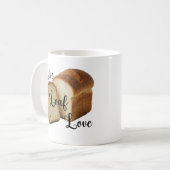 Live-Loaf-Love Mug コーヒーマグカップ (正面左)
