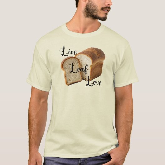 Live Loaf Love - Tシャツ (正面)