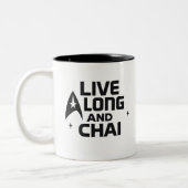 Live LongとChai ツートーンマグカップ (左)