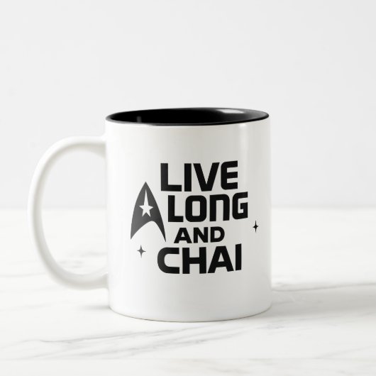 Live LongとChai ツートーンマグカップ (左)