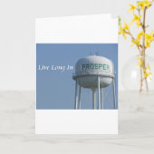 Live Long in Prosper (TX)グリーティングカード カード (黄色い花)