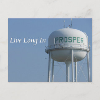 Live Long in Prosper (TX)ポストカード ポストカード