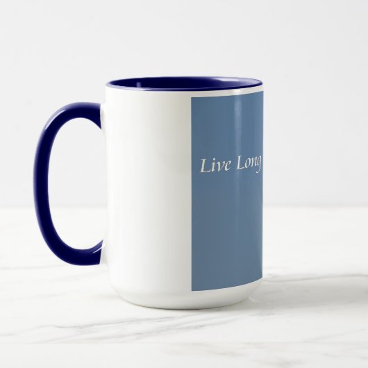 Live Long in Prosper (TX)マグ マグカップ (左)