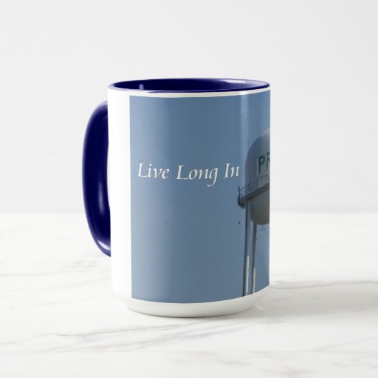 Live Long in Prosper (TX)マグ マグカップ (正面左)