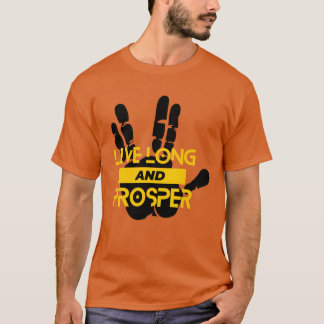 Live Long Prosper Salute Tシャツ