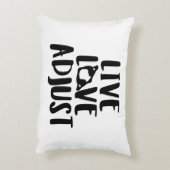 Live Love Adjustカイロプラクティック アクセントクッション (裏面(縦))