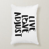 Live Love Adjustカイロプラクティック アクセントクッション (正面(垂直))