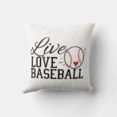 Live Love Baseball クッション (裏面)
