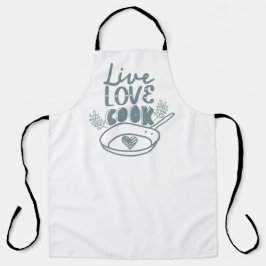 Live Love Cook エプロン