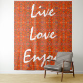 live love enjoy タペストリー (インサイチュ)