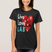 LIVE LOVE LAB - LABLIFE Tシャツ (正面)