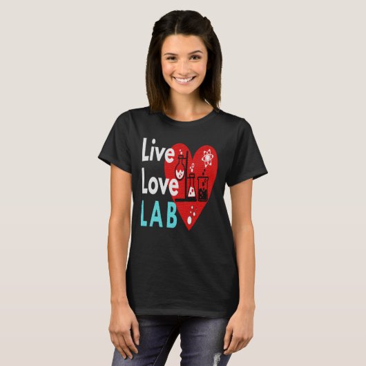 LIVE LOVE LAB - LABLIFE Tシャツ (正面フル)