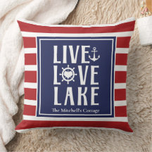 Live Love Lake - 引用 ナウティカル 湖の家