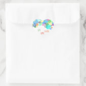 Live Love Lawスティッカーギフトノートブックスクール ハートシール (バッグ)