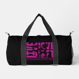 Live Love Lift 女性フィットネスモチベーション ダッフルバッグ