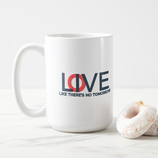 LIVE LOVE Mug コーヒーマグカップ (ドーナツ)