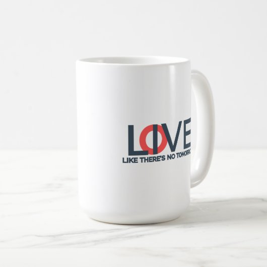 LIVE LOVE Mug コーヒーマグカップ (正面右)