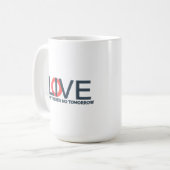 LIVE LOVE Mug コーヒーマグカップ (正面左)