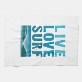 live_love_surf キッチンタオル (横)