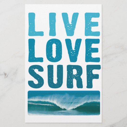live_love_surf 便箋 (正面)