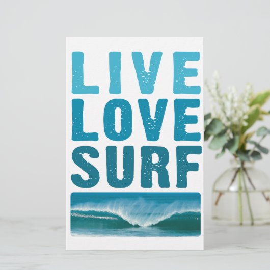 live_love_surf 便箋 (スタンド正面)