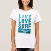 live_love_surf tシャツ (正面)