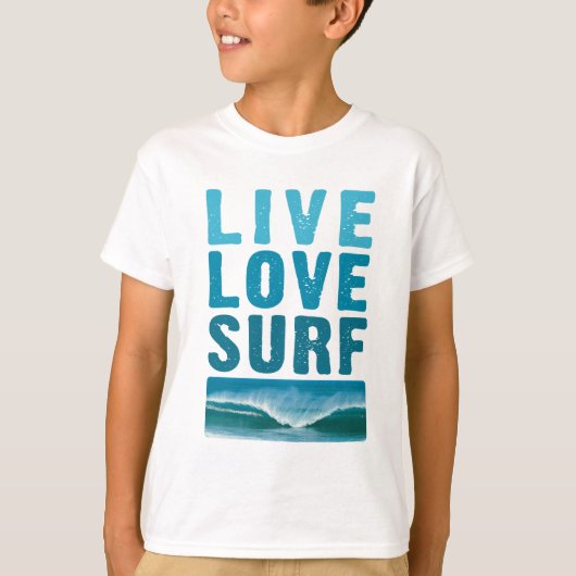 live_love_surf tシャツ (正面)