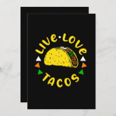 Live Love Tacos Youth セーブザデート (正面/裏面)