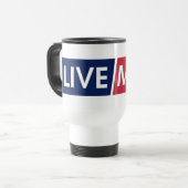 LIVE MAD Bold Motivation Mug トラベルマグ (正面左)