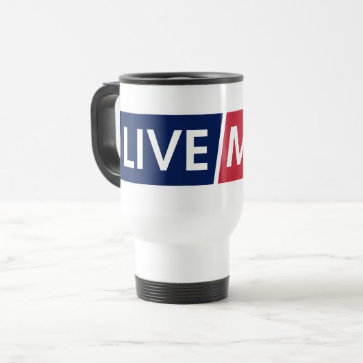 LIVE MAD Bold Motivation Mug トラベルマグ (正面左)