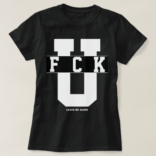 LIVE ME ALONE Tシャツ (デザイン正面)