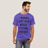 Live Music Festival funny Tシャツ (正面フル)