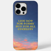 "Live Not For Today" iPhoneケース Case-Mate iPhoneケース (裏面)