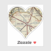 Live Oak FLマップ シール (シート)