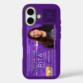 Live On Air with Rita Phone Case for iPhone 16 16ケース