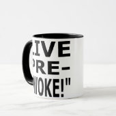 LIVE PRE- "WOKE!"  マグカップ (正面左)