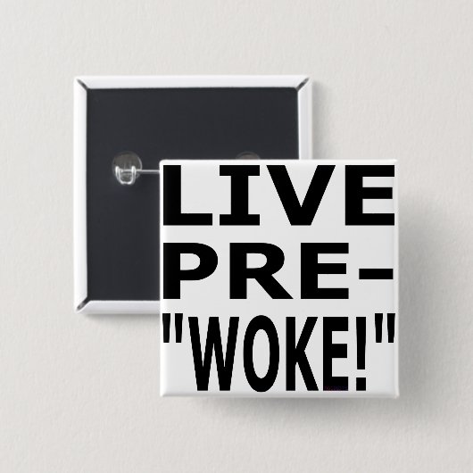 LIVE PRE- "WOKE!" 缶バッジ (正面&裏面)