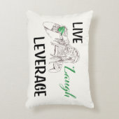 Live Shrangeレバレッジ装飾用クッション アクセントクッション (正面(垂直))