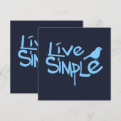 Live Simple (正面/裏面)