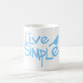 Live Simple コーヒーマグカップ (中央)