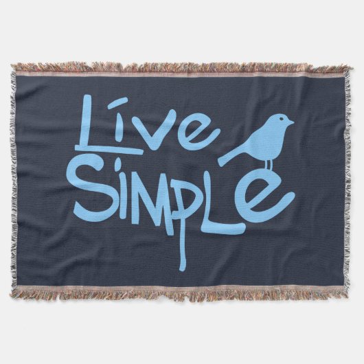 Live Simple スローブランケット (正面)