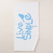 Live Simple バスタオル (バスタオル)