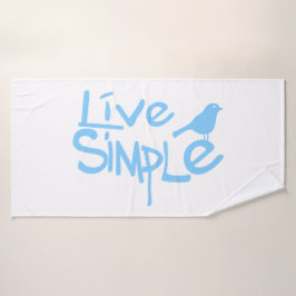 Live Simple バスタオル