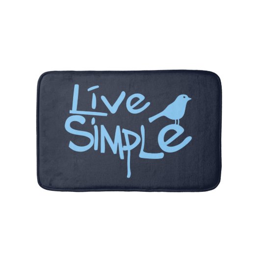 Live Simple バスマット (正面)