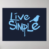 Live Simple ポスター (正面)