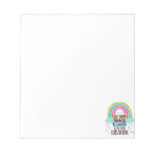 Live Simply Dream Big Be Grateful Give Love  ノートパッド (正面)