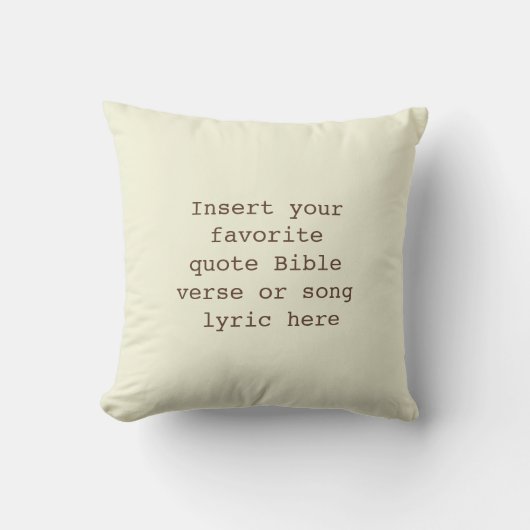 Live Simply Inspirational Throw Pillow クッション (正面)