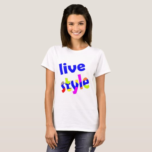 live style tシャツ (正面フル)