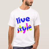 live style tシャツ (正面)